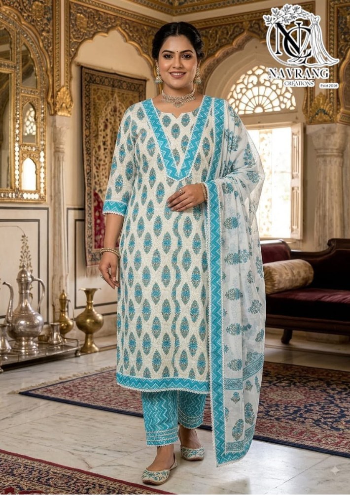 Heavy Cotton kurta set