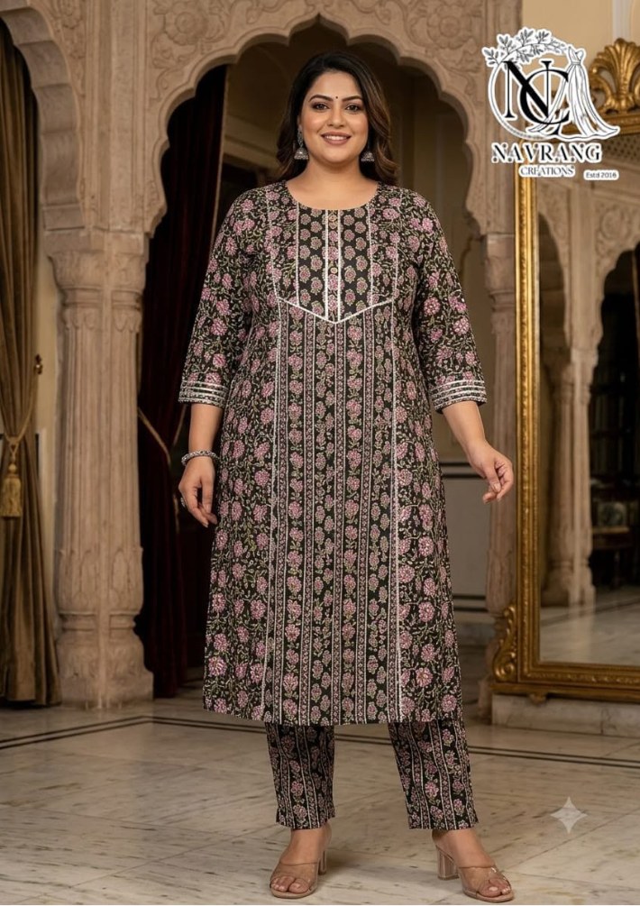 Pure Cotton Kurti with Pant
