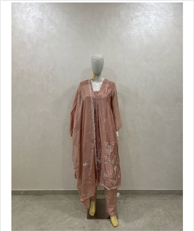 Premium Banarasi Chiffon Suit Set