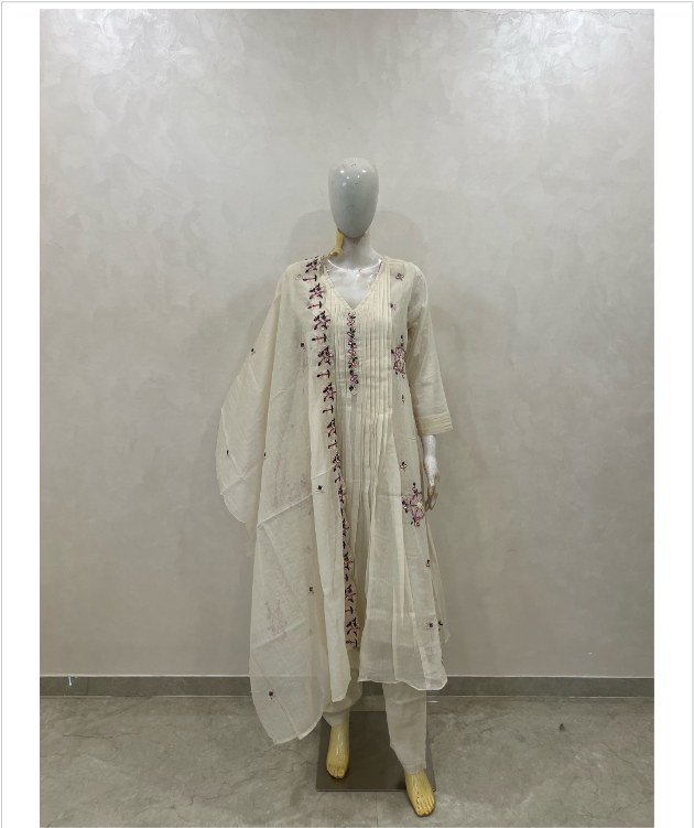 Premium Banarasi Chiffon Suit Set